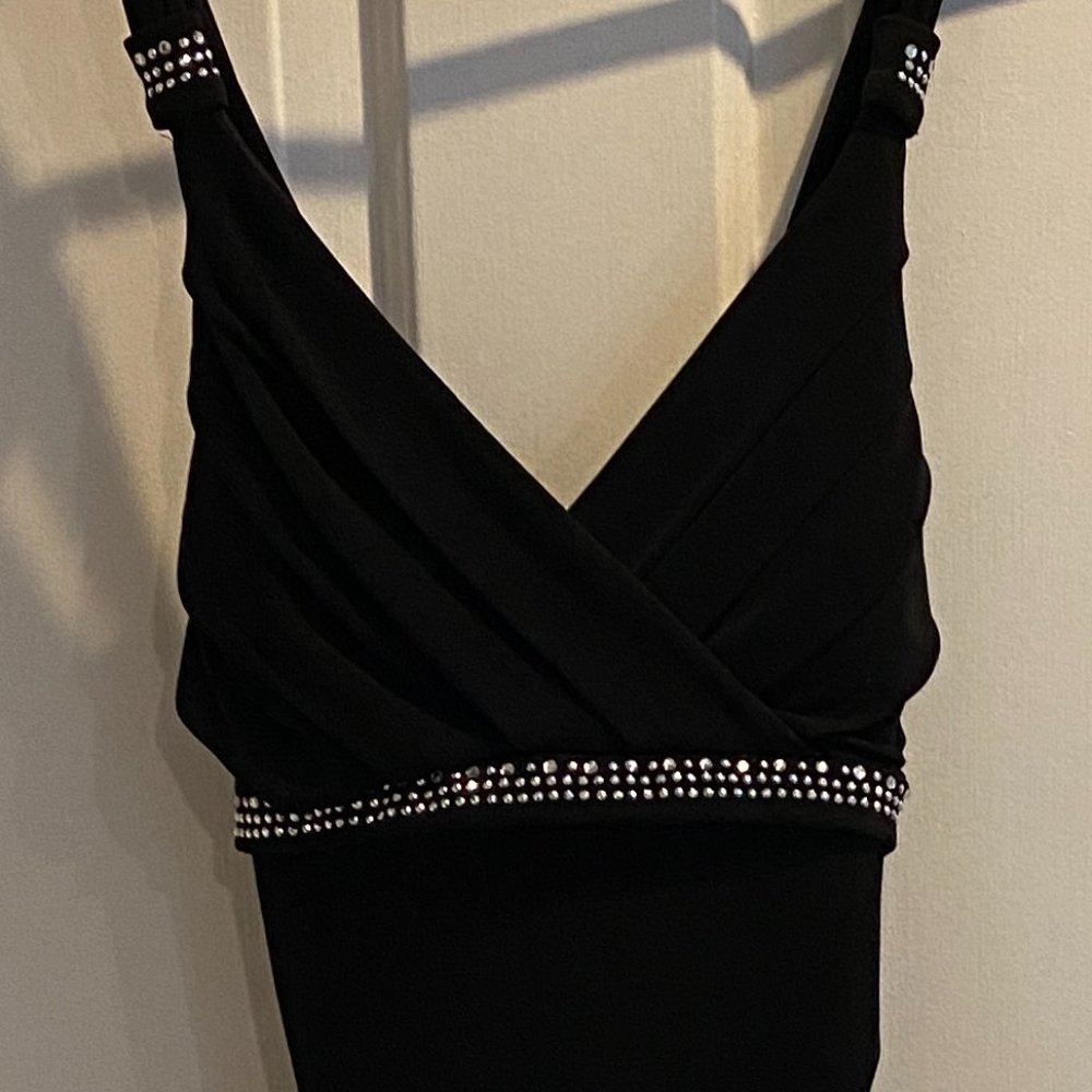 Black Cocktail/Prom Dress 3/4 length-Size M